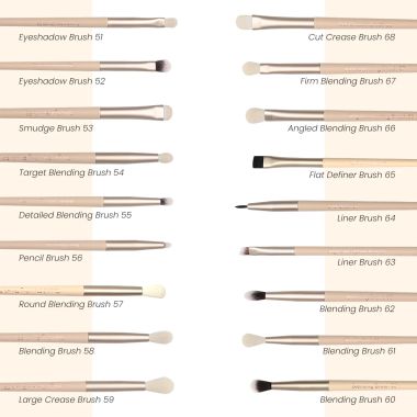 Milagro Beauty: Eye Love Makeup Brush Collection