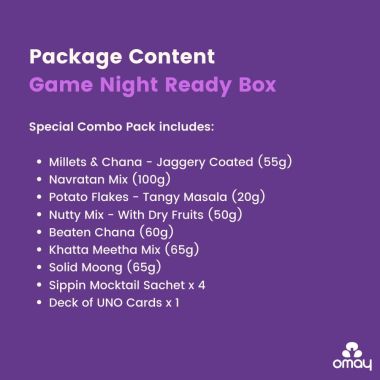 Omay Foods: Game Night Ready Box