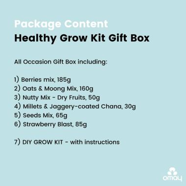 Omay Foods: Healthy Grow Kit Gift Box