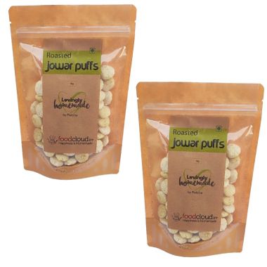Foodcloud: Homemade Roasted Jowar Puffs - Pack of 2 - 100gm
