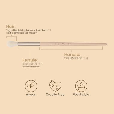 Milagro Beauty: Large Crease Brush 59
