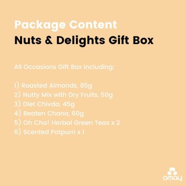 Omay Foods: Nuts & Delights Gift Box