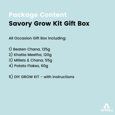 Omay Foods: Savory Grow Kit Gift Box