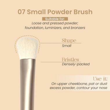 Milagro Beauty: Small Powder Brush 07