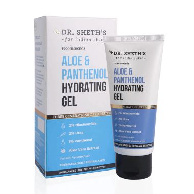 Dr. Sheth's: Aloe & Panmthenol Hydrating Gel - 50gm