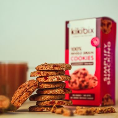 Kikibix: Cranberry Walnut Cookies - 260 gm (Pack of 2)