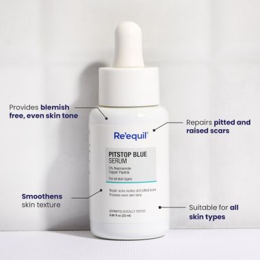 Reequil: Pitstop Blue Niacinamide Serum- 25ml