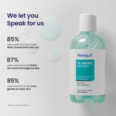 Reequil: Oil Control & Anti Acne Face Wash - 200ml