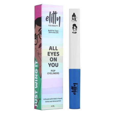 Elitty Beauty: Eye Gotta Feeling Main Character, Dark Blue- Pop Eyeliner Matte