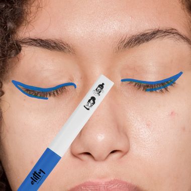 Elitty Beauty: Eye Gotta Feeling Main Character, Dark Blue- Pop Eyeliner Matte