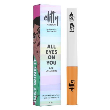 Elitty Beauty: Eye Gotta Feeling Devil's Advocate-Orange - Pop Eyeliner Matte