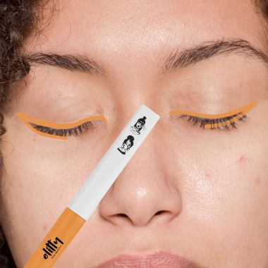Elitty Beauty: Eye Gotta Feeling Devil's Advocate-Orange - Pop Eyeliner Matte