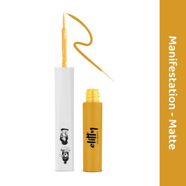 Elitty Beauty: Eye Gotta Feeling - Manifestation, Yellow- Pop Eyeliner Matte