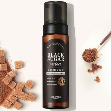 Skinfood: Black Sugar Perfect Bubble Foam - 200ml