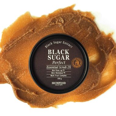 Skinfood: Black Sugar Perfect Essential Scrub 2X - 210ml