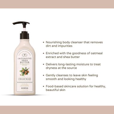 Skinfood: Intensive Shea Butter Cream Wash - 355ml