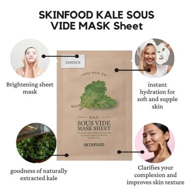 Skinfood: Kale Sous Vide Mask Sheet - 18ml