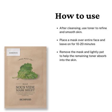 Skinfood: Kale Sous Vide Mask Sheet - 18ml