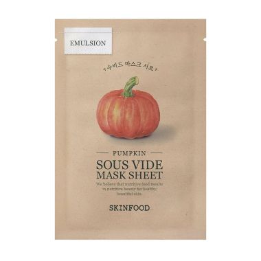 Skinfood: Pumpkin Sous Vide Mask Sheet - 18ml