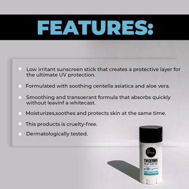 Suntique: I'm Derma Relief Sunstick SPF50+ - 15gm