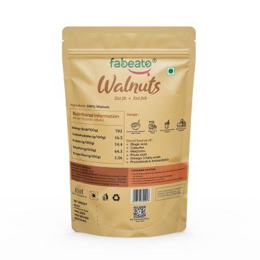 Fabeato: Special Offer -Natural Premium California Walnut Kernels - 200gm