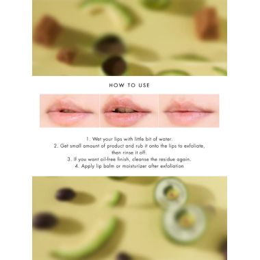 Skinfood: Avocado & Sugar Lip Scrub - 14gm