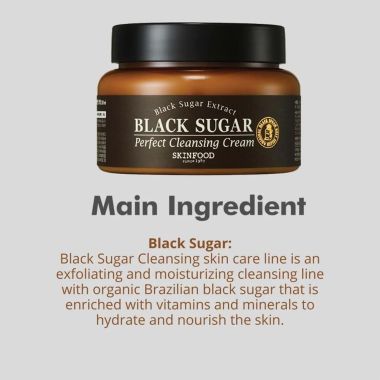 Skinfood: Black Sugar Perfect Cleansing Cream - 230ml