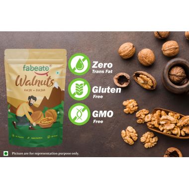 Fabeato: Special Offer -Natural Premium California Walnut Kernels - 200gm