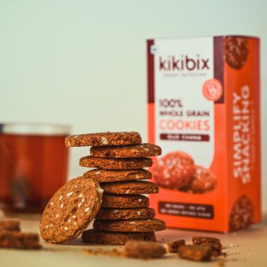 Kikibix: Protein Almond Cookies - 260 gm (Pack of 2)
