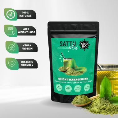 MOJO BAR: Sattu Plus Premix - Weight Management - 300gm