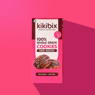 Kikibix: Ragi Mocha Cookies- 260 gm (Pack of 2)