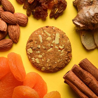 Kikibix: Almond Cashew Cookies - 260 gm (Pack of 2)