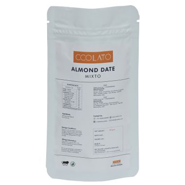 CCOLATO: Almond Date Mixto - 100gm