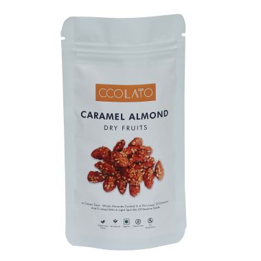 CCOLATO: Caramel Almond - 100gm