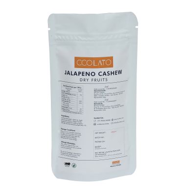 CCOLATO: Jalapeno Cashew - 100gm