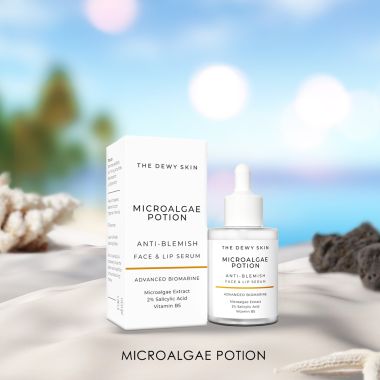 The Dewy Skin: Microalgae Potion Anti-Blemish Face & Lip Serum - 30ml
