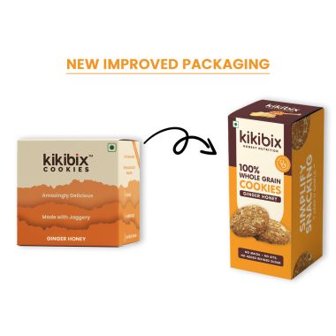 Kikibix: Almond Cashew Cookies - 260 gm (Pack of 2)