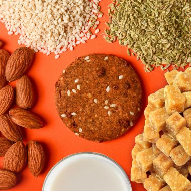 Kikibix: Protein Almond Cookies - 260 gm (Pack of 2)