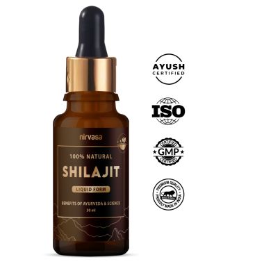 Nirvasa: Pure Shilajit Liquid - 30ml