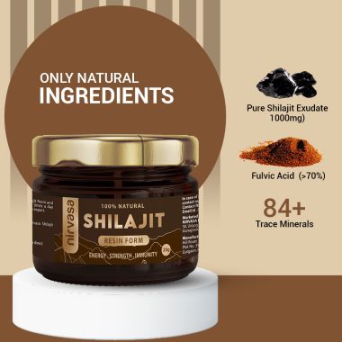 Nirvasa: Pure Shilajit Resin - 20gm
