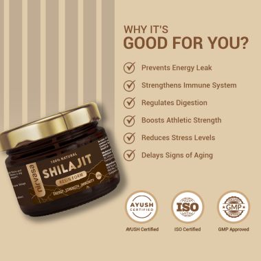Nirvasa: Pure Shilajit Resin - 20gm