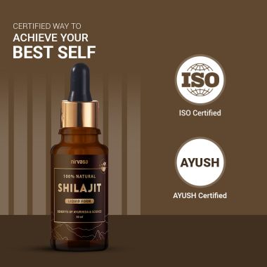 Nirvasa: Pure Shilajit Liquid - 30ml