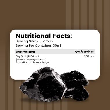 Nirvasa: Pure Shilajit Liquid - 30ml