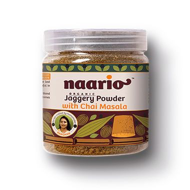 Naario: Jaggery Powder with Chai Masala - 200 gm