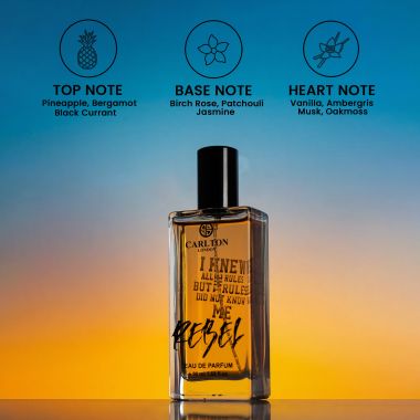 Carlton London: Men Rebel Perfume - 50ml