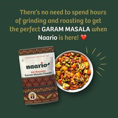 Naario: All-Rounder Garam Masala (Pack of 2) - 200 gm