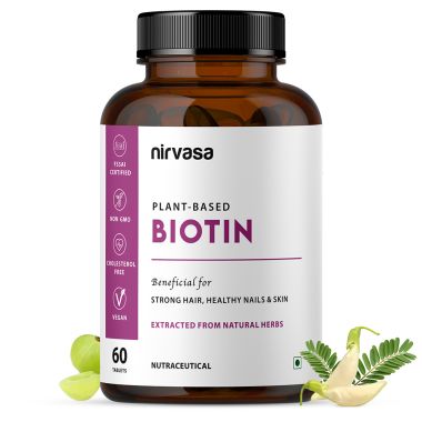 Nirvasa: Biotin Tablets - 60 Tablets