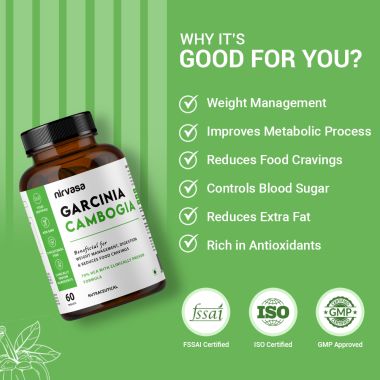Nirvasa: Garcinia Cambogia - 60 Tablets
