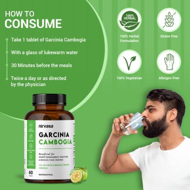 Nirvasa: Garcinia Cambogia - 60 Tablets