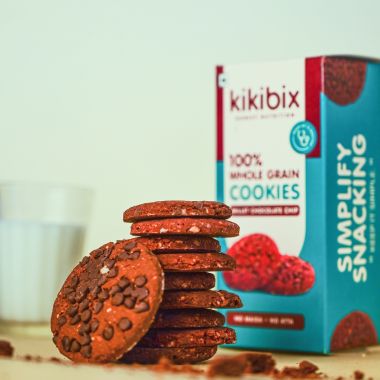 Kikibix: Millet Chocolate Chip Cookies - 130gm